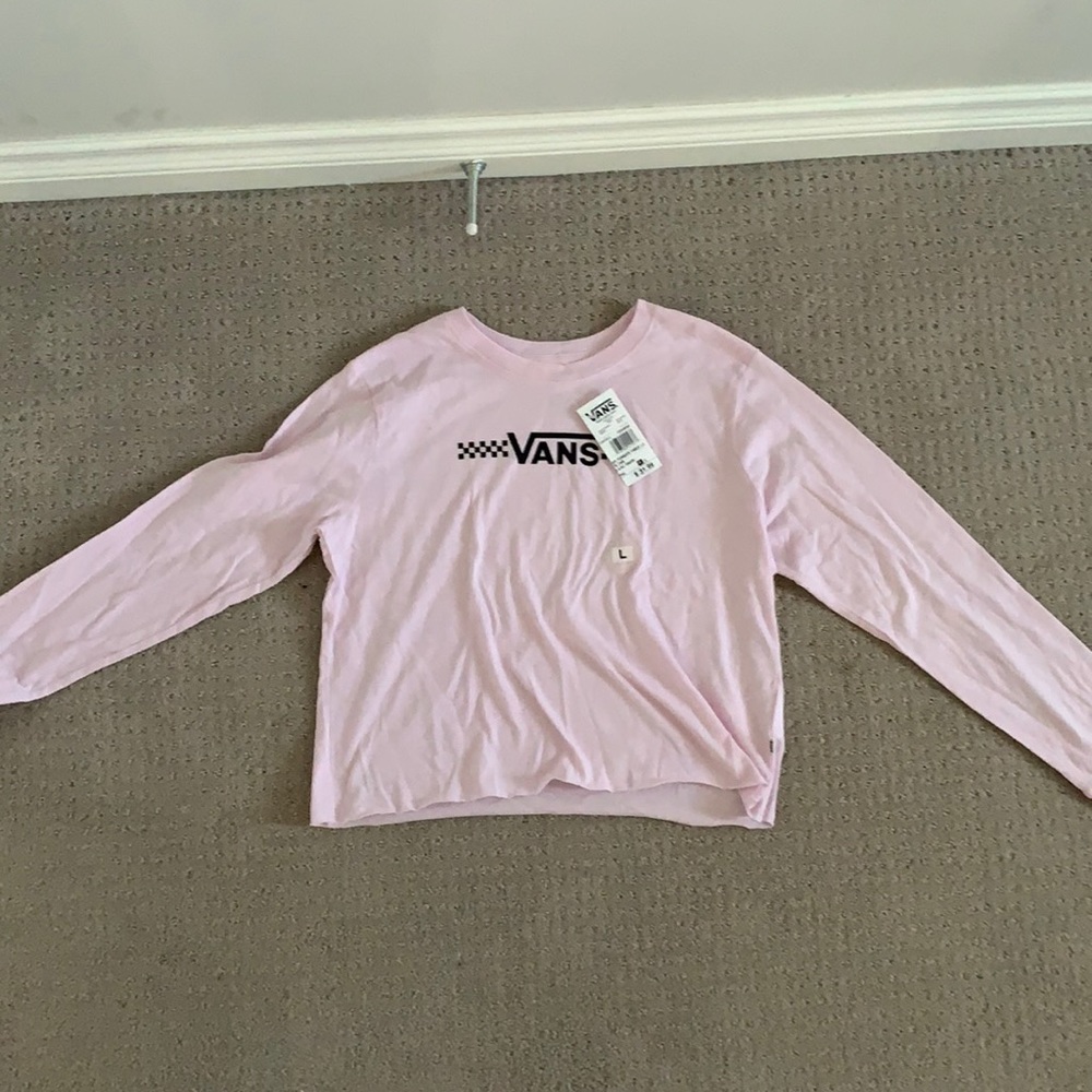 Vans Long Sleeve Pink Tee (2 for $20)